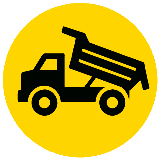 dump truck icon 512 round yellow dump truck icon 512 round yellow